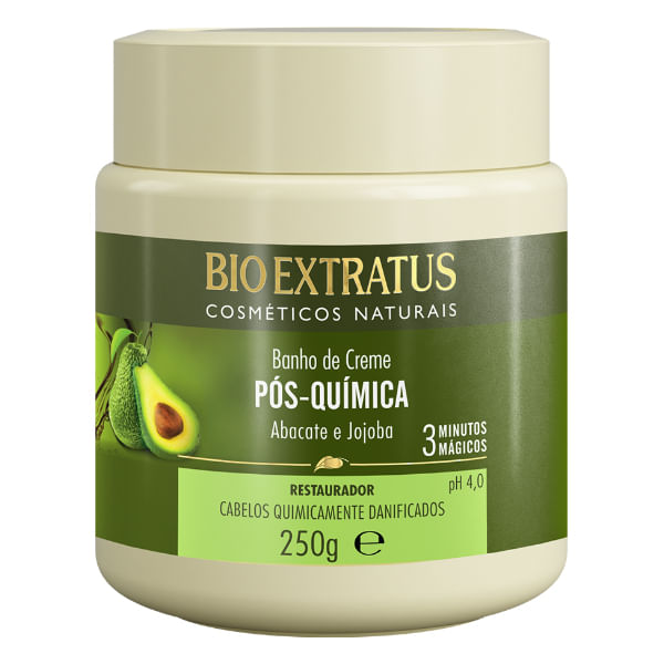 banho-de-creme-capilar-bio-extratus-pos-quimica-abacate-e-jojoba-250g