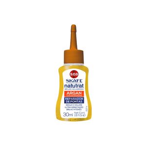 Reparador de Pontas Natrutat S.O.S Brilho Milagroso Argan e Macadâmia 30ml