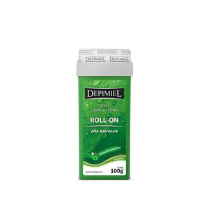 Cera Depilatória Corporal Depimiel Refil Roll On Alta Aderência 100g