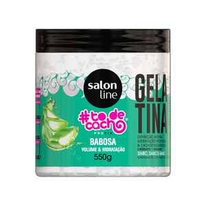 Gelatina Capilar Salon Line #todecacho Babosa Volumão e Hidratação 550g