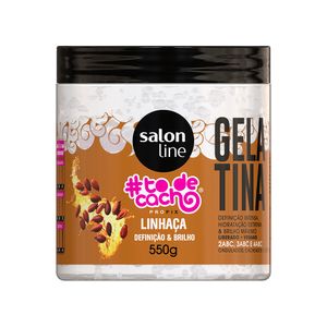 Gelatina Capilar Salon Line #todecacho Linhaça Definição e Brilho 550g