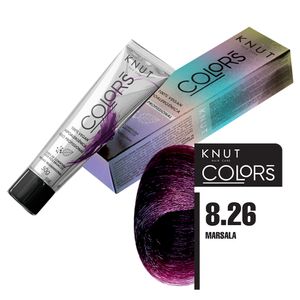 Coloração Knut Hair Care Colors 8.26 Marsala 50g