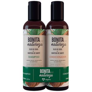 Shampoo e Condicionador Yenzah Bonita por Natureza Kit Com 2 Produtos de 240ml