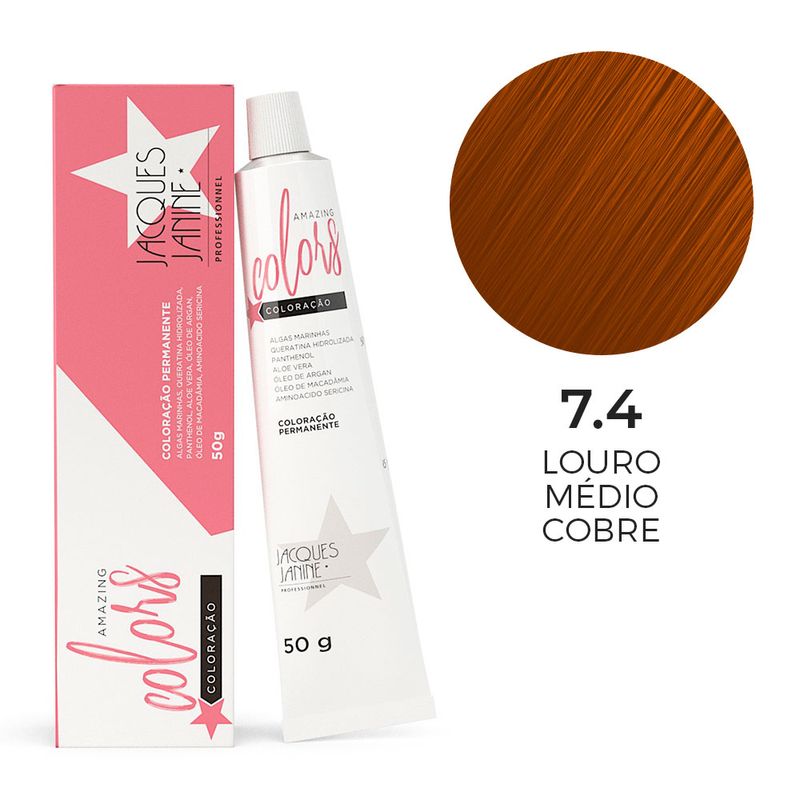 7908329700171-Coloracao-Jacques-Janine-Amazing-Colors-7.4--Louro-medio-cobre--50g
