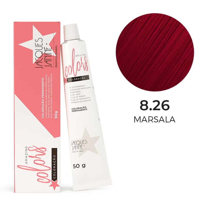 7908329700218-Coloracao-Jacques-Janine-Amazing-Colors-8.26--Marsala--50g