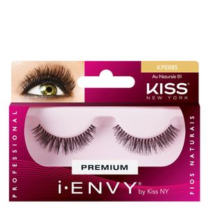 Cílios Postiços Kiss New York i-Envy Au Naturale 01