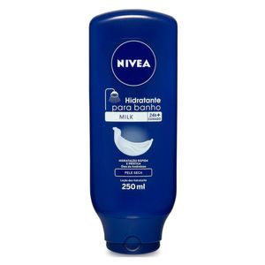 Hidratante Corporal Para Banho Nivea Milk 250ml
