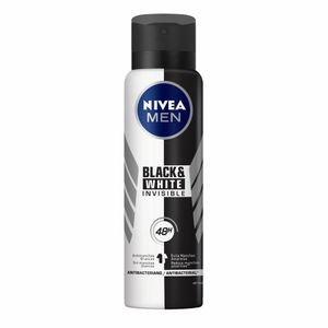 Desodorante Masculino Nívea Men Black & White Invisible Aerosol 150ml