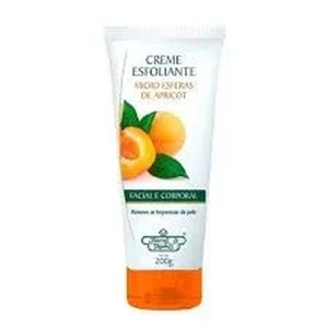 Creme Esfoliante Facial e Corporal Flores e Vegetais Micro Esferas de Apricot 200g