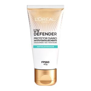 Protetor Solar Facial L'Oréal Paris UV Defender Antioleosidade FPS 60 40g