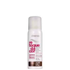 Retoque Instantâneo da Cor da Raiz Capilar Amend Spray Castanho Claro 75ml