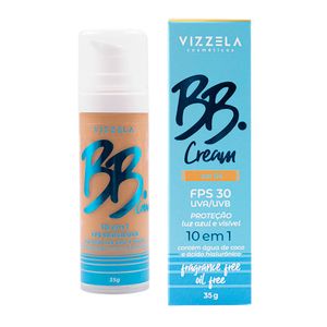 BB Cream Vizzela FPS30 Cor 04 35g