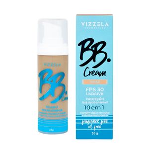 BB Cream Vizzela FPS30 Cor 4,5 35g