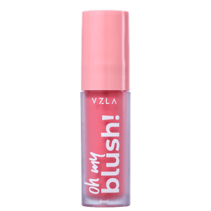 Blush Líquido Vizzela Oh My Blush Cor 01 Baby Glow 6ml