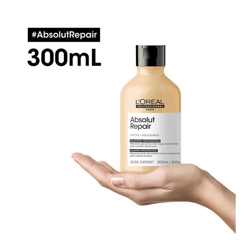 Shampoo-LOreal-Professionnel-Absolut-Repair-Gold-Quinoa-Protein-300ml-6
