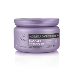 Máscara Capilar Antiquebra Eudora Siàge 4D Acelera o Crescimento 250g