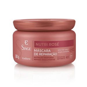 Máscara Capilar de Reparação Eudora Siàge 4D Nutri Rose 250g
