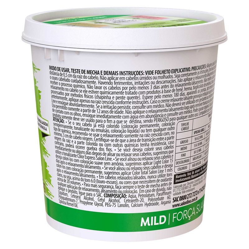 Alisador-e-Relaxamento-Capilar-Salon-Line-Guanidina-Tradicional-Mild-Forca-Suave-215gr-2