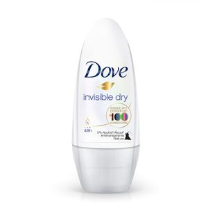 Desodorante Antitranspirante Roll-On Dove Invisible Dry 50ml