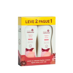 Sabonete Líquido Cia Da Natureza Intimo Cremoso 2 Unidades 210ml