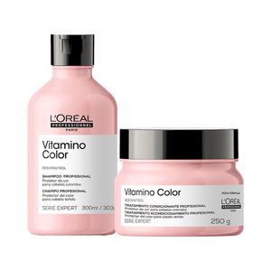 Kit L'oréal Professional Vitamino Color Shampoo + Máscara
