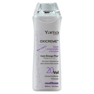 Água Oxigenada Cremosa Yamá Oxicreme 20 Volume 900ml