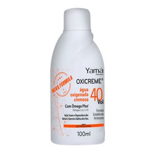 Água Oxigenada Cremosa Yamá Oxicreme 40 Volume 100ml
