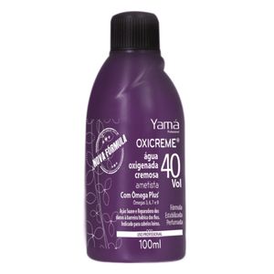 Água Oxigenada Cremosa Yamá Oxicreme Ametista 40vol 100ml