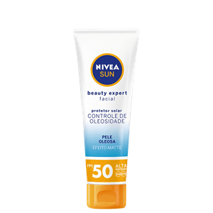 Protetor Solar Facial Nivea Sun Beauty Expert Controle de Oleosidade FPS 50 50g