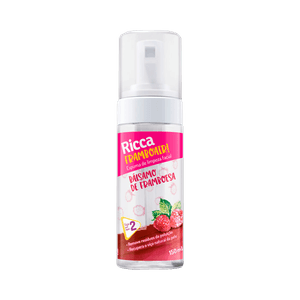 Espuma de Limpeza Facial Ricca Bálsamo de Framboesa 150ml