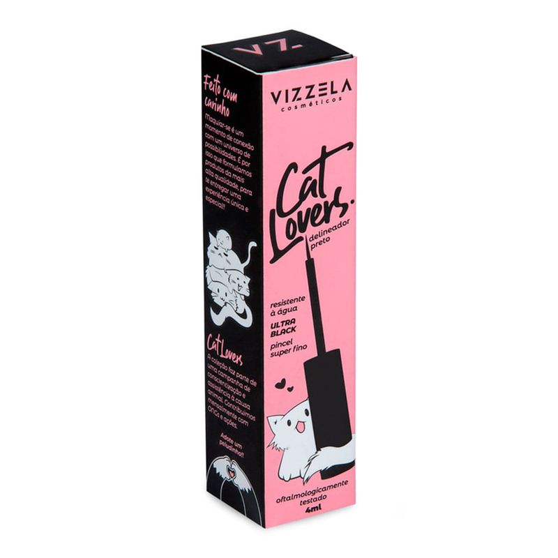 Delineador-Liquido-Vizzela-Cat-Lovers-Preto-4ml-1
