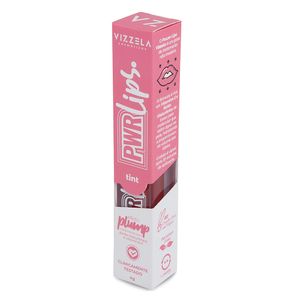 Gloss Labial Vizzela Power Lips Tint 4g
