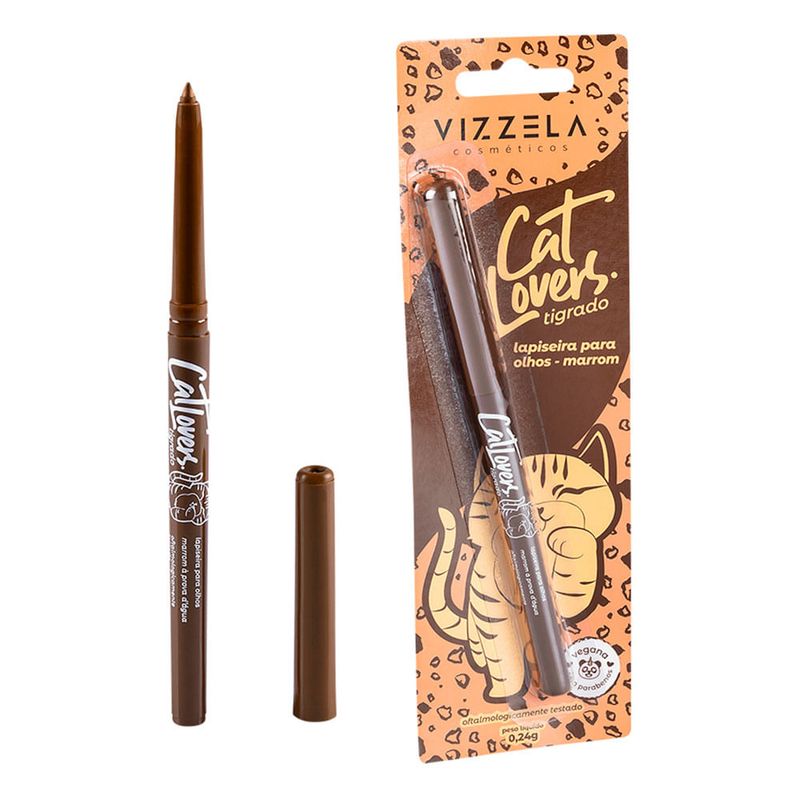 Lapiseira-para-Olhos-Vizzela-Cat-Lovers-Marrom-1