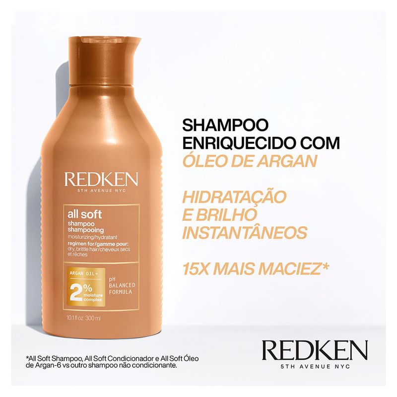Shampoo-Redken-All-Soft-300ml-3