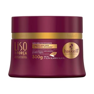 Máscara Capilar Haskell Liso com Força 300g