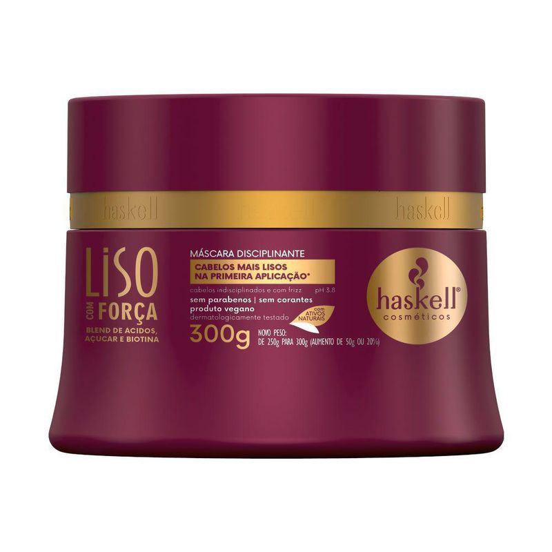 Mascara-Capilar-Haskell-Liso-com-Forca-300g-1