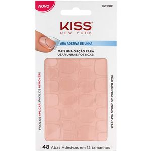 Aba Adesiva Para Unhas Postiças Kiss New York 48 Unidades