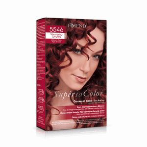 Tonalizante Capilar Amend Supéria Color 5546 Vermelho Amora