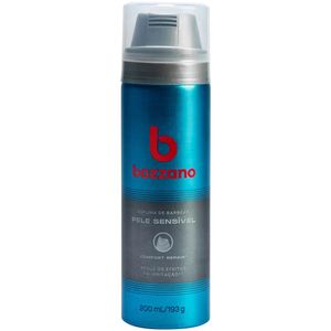 Espuma de Barbear Bozzano Pele Sensível 200ml