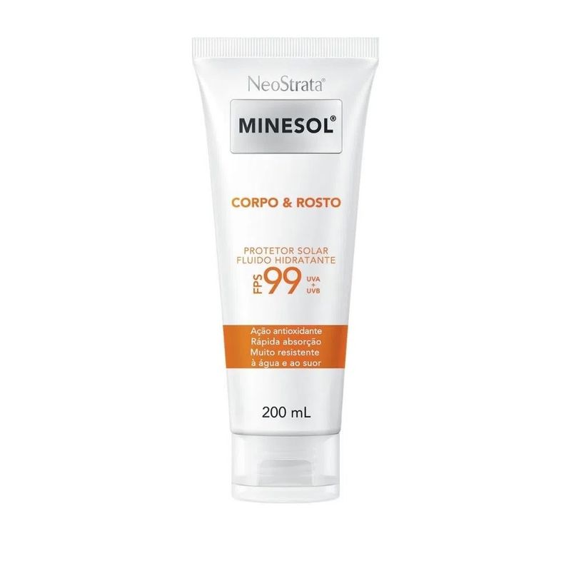 Protetor-Solar-Neostrata-Minesol-Corpo---Rosto-Fluido-Hidratante-FPS99-200ml-1