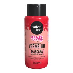 Máscara Capilar Pigmentante Salon Line #todecacho Vermelho 150ml