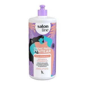 Creme Para Pentear Salon Line Super Desembaraço 1L