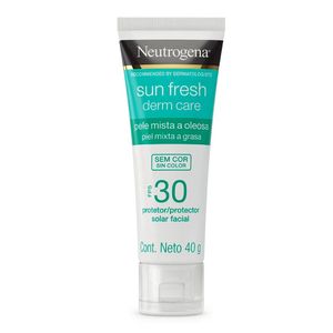 Protetor Solar Facial Neutrogena FPS30 Sun Fresh Derm Care 40g