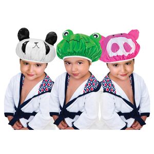 Touca de Banho Ricca 3D Kids - Sortidos