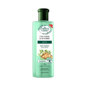 Shampoo Flores & Vegetais Chá Verde & Gengibre 310ml