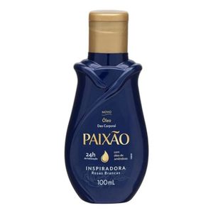 Óleo Deo Corporal Paixão Inspiradora Rosas Brancas 100ml