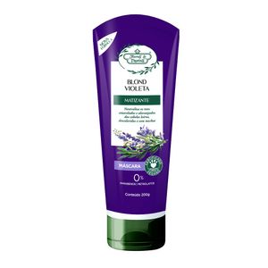 Máscara Capilar Matizante Flores & Vegetais Blond 200g