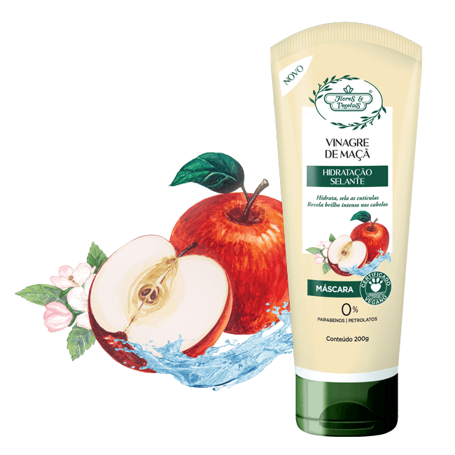 7896671693954-Mascara-Capilar-Flores---Vegetais-Vinagre-de-Maca-Hidratacao-Selante-200g-2