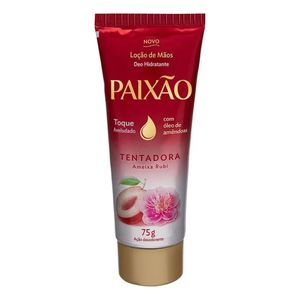 Loção Deo Hidratante Para as Mãos Paixão Tentadora Ameixa Rubi 75g