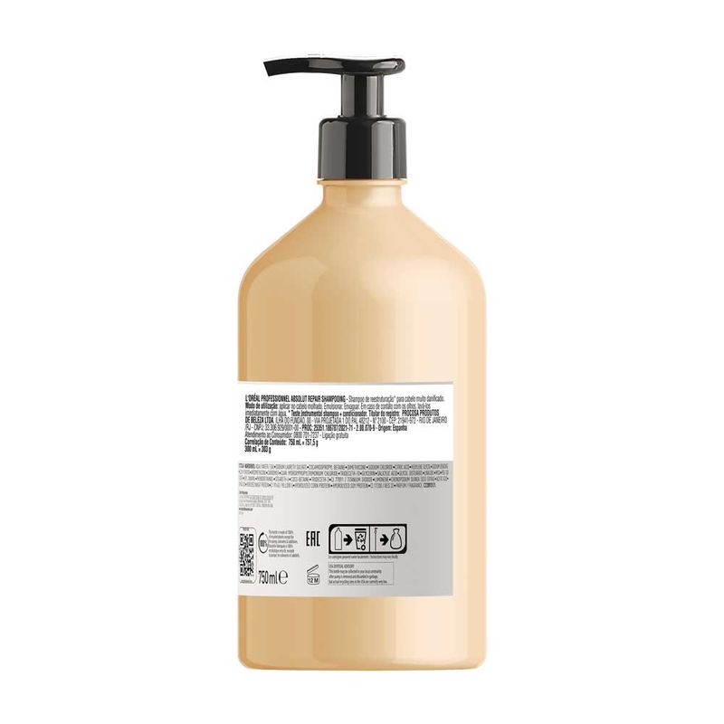 3474636974191-Shampoo-LOreal-Professionnel-Absolut-Repair-750ml-2